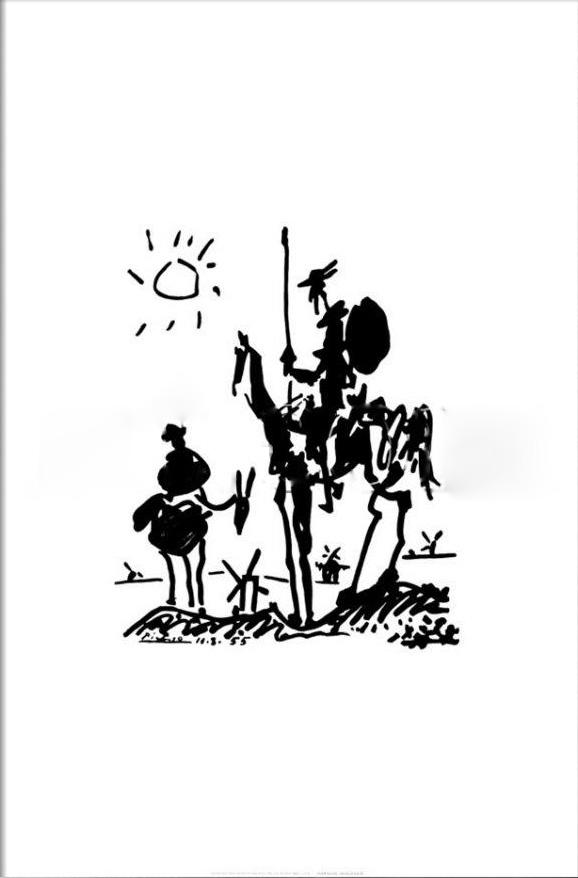 Pablo Picasso Don Quixote